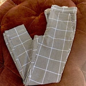 Hollister Houndstooth Checked Pants